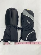 Head Mittens S/P/P 4-6 Black Nylon  Poly New W/out Tags