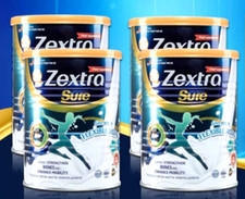 4 X 400g Zextra Sure Milk For Knee Back Pain Bone Strengthen - ORIGINAL