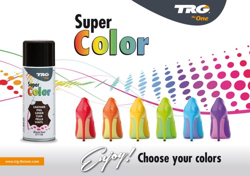 trg leather spray paint