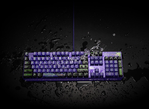 Teclado RX Edición Limitada EVANGELION EVA-01 ASUS ROG Strix Scope - Imagen 4 de 5