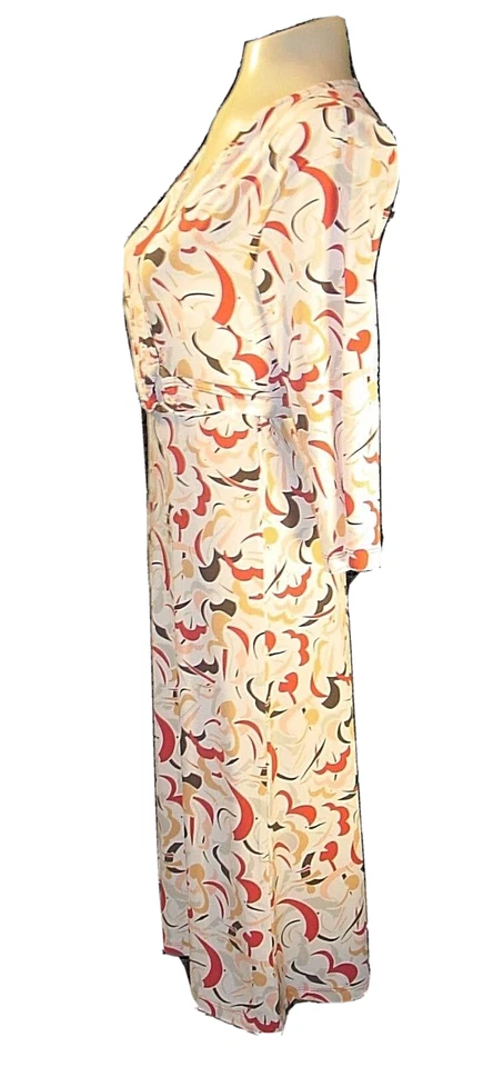 Nuevo Vestido, Colección Chadwick, Viaje Envolvente-corpiño Elástico Naranja 6P Foto 3 de 4