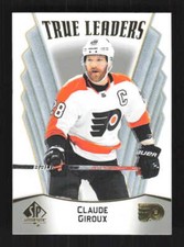 Claude Giroux 2021-22 SP Authentic True Leaders Philadelphia Flyers #TL-15