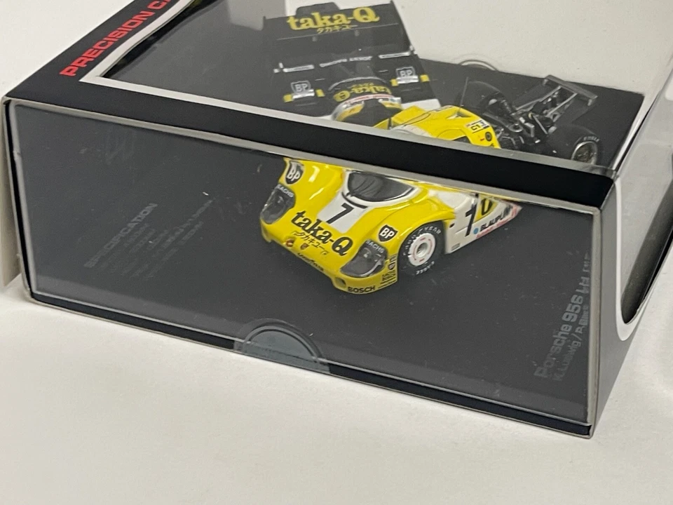 Coche de carreras Porsche 956 LH 1/43 HPI de 1986 24 Hour of LeMans 8034 TR181 Foto 2 de 4