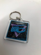 1986 Disneyland Captain Eo Keychain Michael Jackson