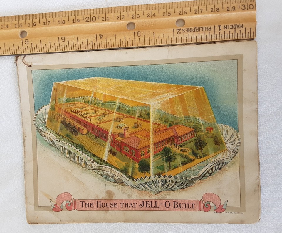 VINTAGE JELLO POWDER EMPTY PACKET AND GELATIN PAMPLETS eBay