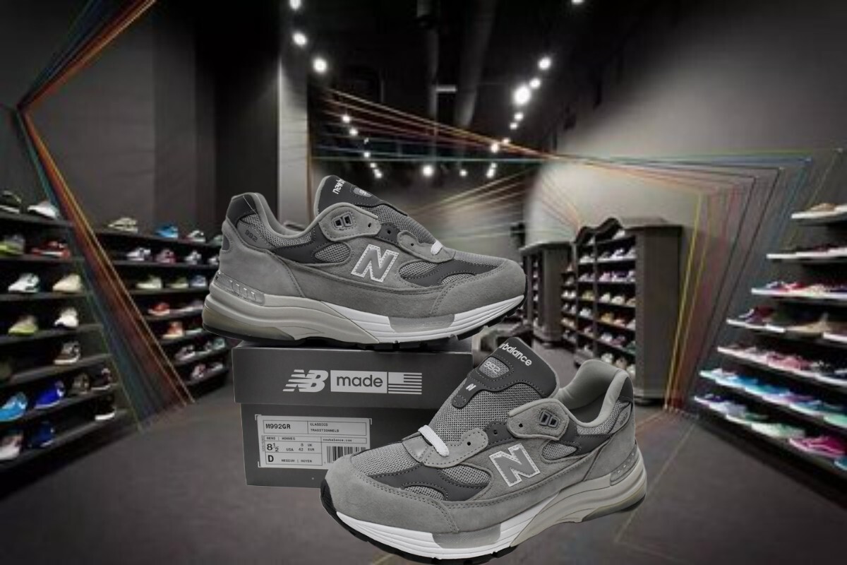 靴 New Balance 992 Gray New Balance - 992 Sneakers in Grey – Stoy