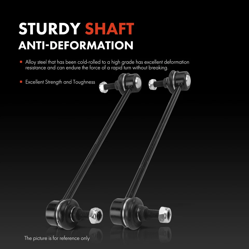 Barra estabilizadora lateral delantera enlace para Volkswagen Polo Audi A1 Seat Cordoba Ibiza Foto 3 de 4