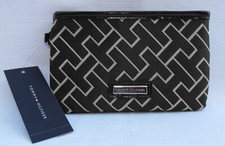 Tommy Hilfiger Black TH Wristlet Purse NWT