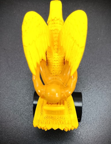 Hot Wheels RRRumblers Bold Eagle gelb mit hellbraunem Finnenreiter funktioniert einwandfrei - Bild 5 von 11