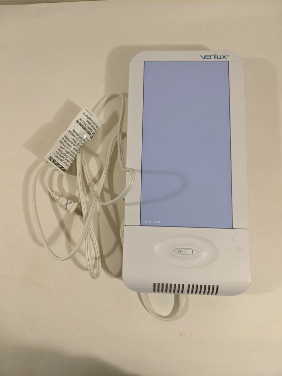 Verilux HappyLight VT20 10 000 Lux Light Therapy Lamp TESTED