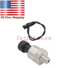 0-100 psi Linear 0.5-4.5V Gas Fuel Air Liquid Pressure Sensor Transducer Sender