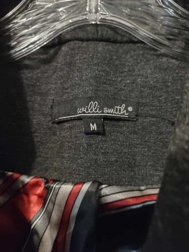 Willi Smith | Charcoal Grey Y2K Blazer Size Medium - Picture 2 of 4