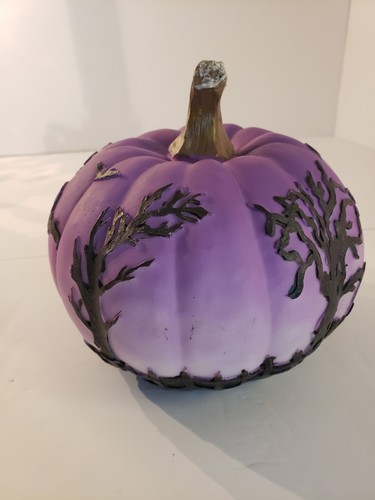 Halloween Casa Infestata Illumina Zucca Cambia Colore 6,5" Interno/Esterno - Foto 5 di 9