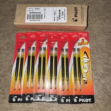 Pilot Refill for Dr. Grip Center Of Gravity Pen, Medium, Black Ink, 6- 2/Pack