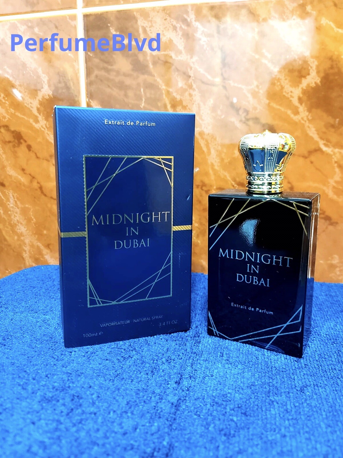 MIDNIGHT IN DUBAI BY FILTHY RICH 3.4 FL.OZ 100 ML EXTRAIT DE PARFUM