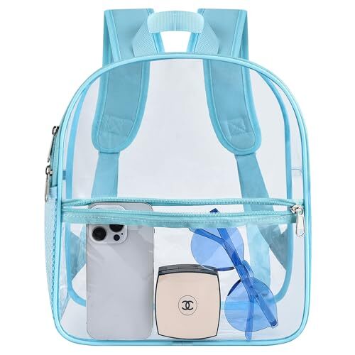 12by6by12 inch clear mini backpack Amazon.com | Jusdot Mini Clear Backpack 12"x6"x12" Stadium Approved See  Through Bag Waterproof PVC Small Transparent Backpacks for Festival Sport  Event Concerts, Green