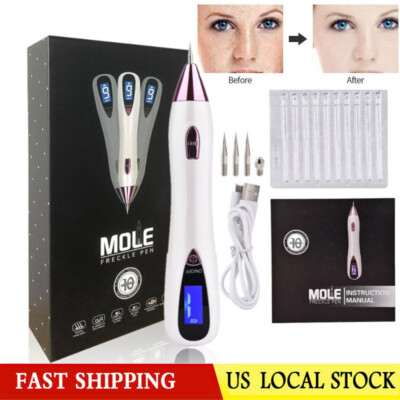 Laser Plasma Pen Skin Tag Mole Freckle Removal Dark Spot Tattoo Wart Remover Pen