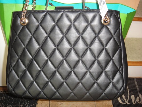 New With Tag Kate Spade Carey Large Quilted Black Tote Bag$549.00.100% Authentic - 第 17/17 張圖片
