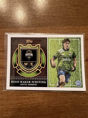 2022 Topps MLS Scholarly Insert Reed Baked Whiting Seattle Sounders Rookie