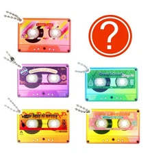 Retro Inspired 80s 90s Y2K Cassette Tape Nostalgic Acrylic Keychain