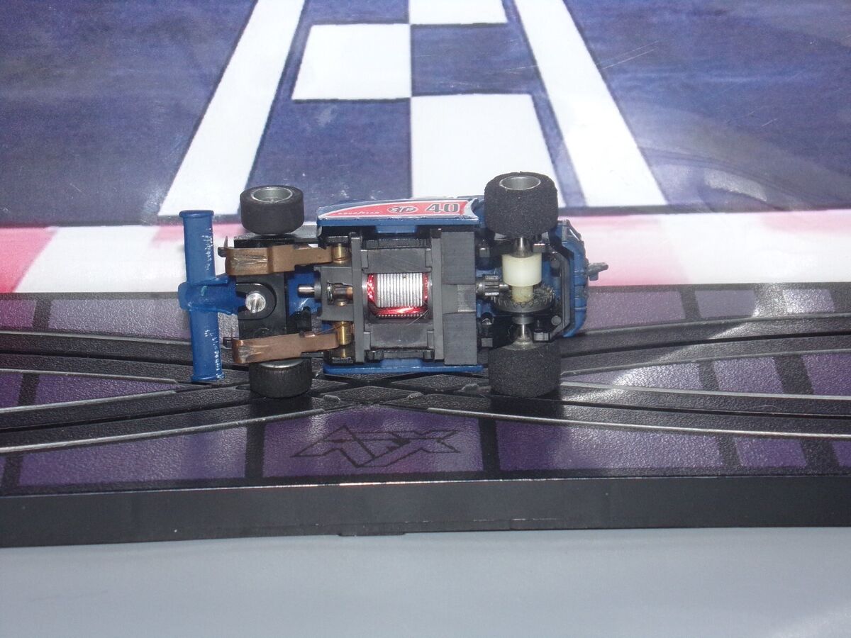 Ultra RARE Tyco Magnum 440 #40 STP Esmark Indy / F1 Blue HO Ultra RARE Tyco Magnum 440 #40 STP Esmark Indy / F1 Blue HO