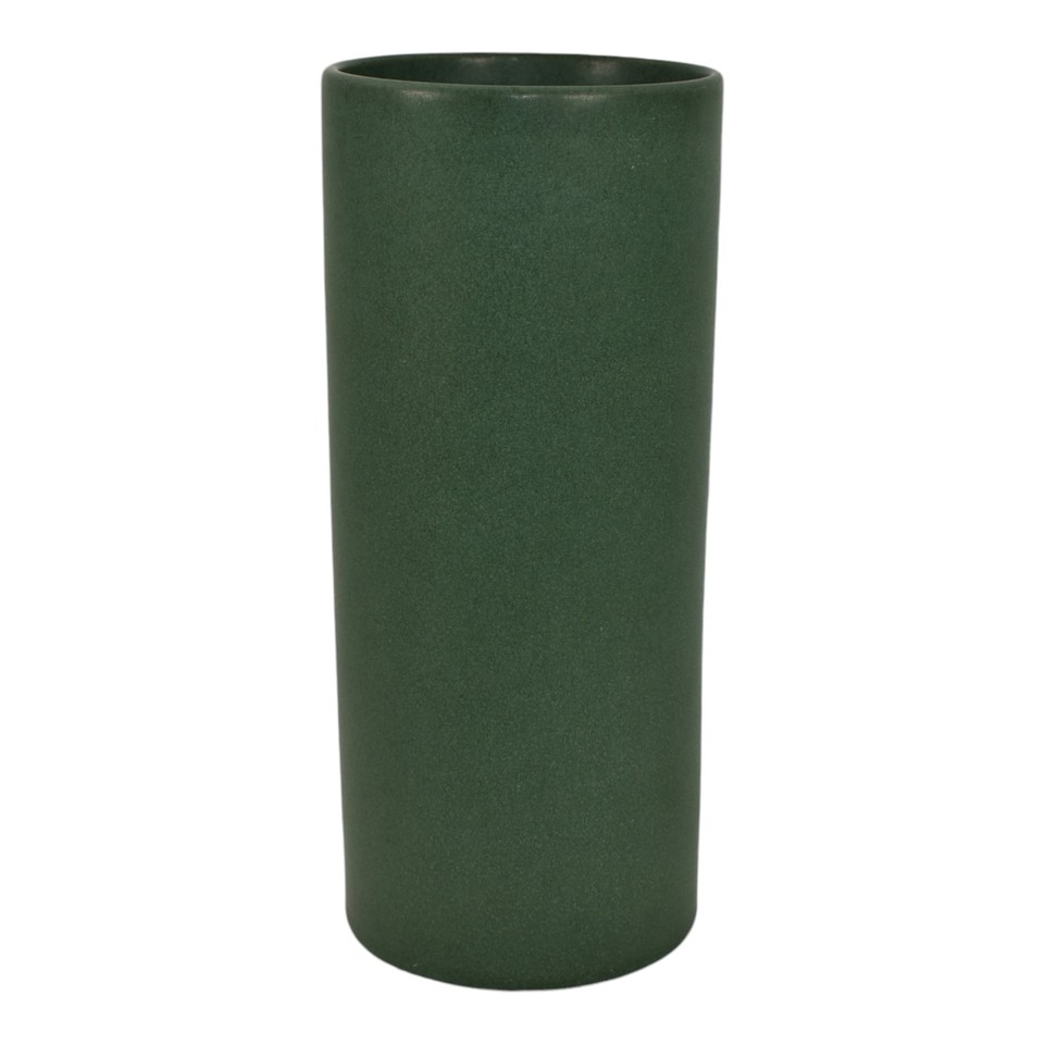 Marblehead Vintage Arts and Crafts Pottery Matte Green Ceramic Vase eBay