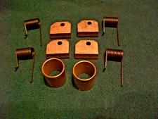 AC Allis Chalmers B, CA WC WD45 Delco Starter Repair Kit 6 Volt Brushes bushings