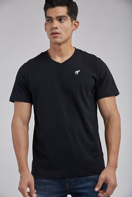 V-Neck T-shirts for Men in beautiful Pima Cotton. Soft and comfortable with Logo