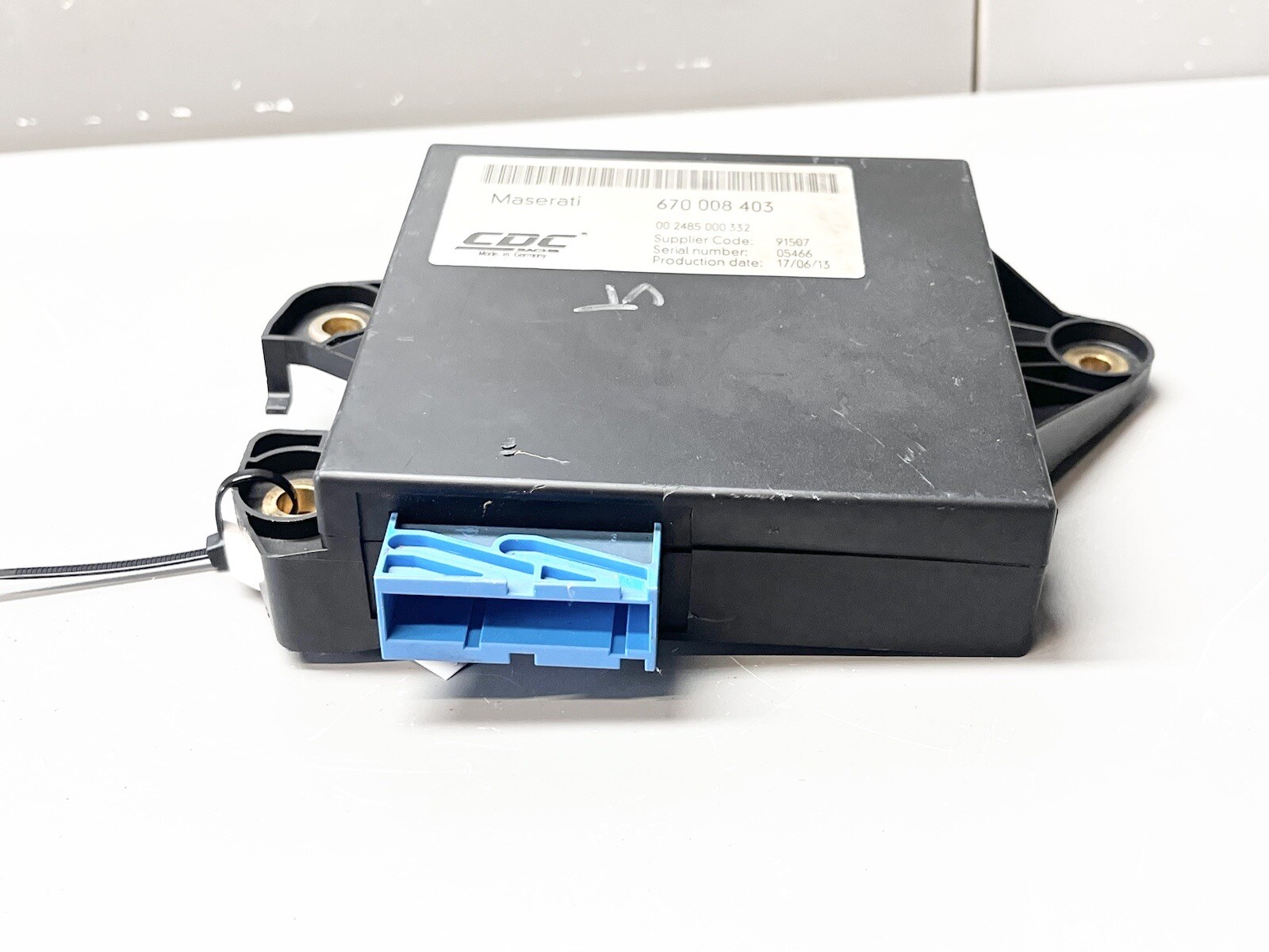 Maserati Quattroporte 2014-2019 Air suspension module P/N 670008403