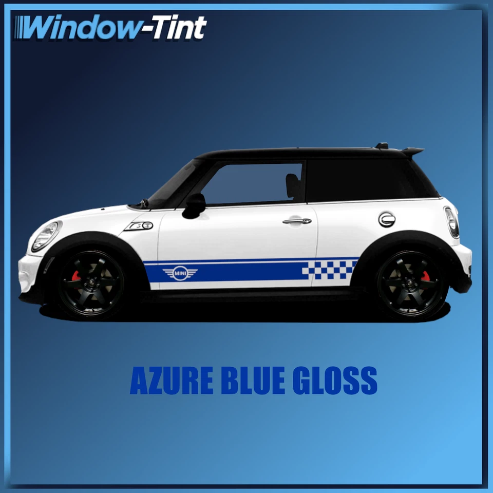Mini Cooper S Mini One Strisce Laterali Adesivi In Vinile Racing Sport - Immagine 4 di 4