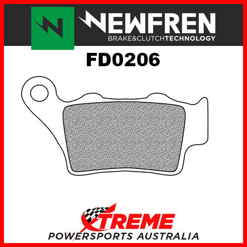 Newfren CCM 404E 2003-2007 Organic Rear Brake Pads FD0206-BD - Picture 1 of 3