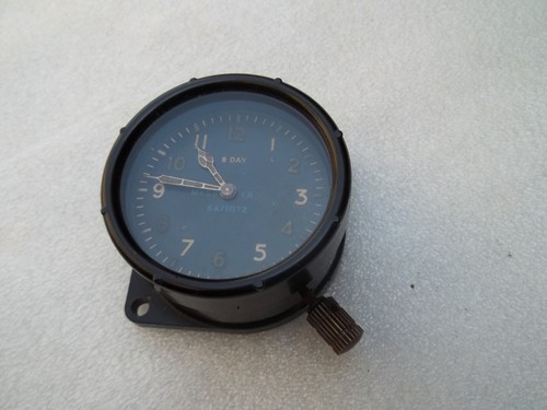 WW2 RAF/ Air Ministry 8 Day 6A/1072 Aircraft Clock For Repair - Picture 10 of 13