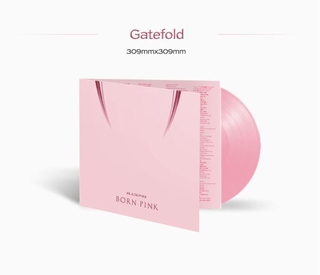 Blackpink] 2nd Vinyl LP Born Pink Limited Edition / Unopened