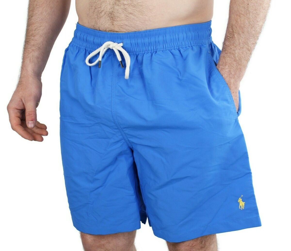 Polo Ralph Lauren Swim Trunks Men's Traveler Classic Fit Swimwear 3-Pocket  Short