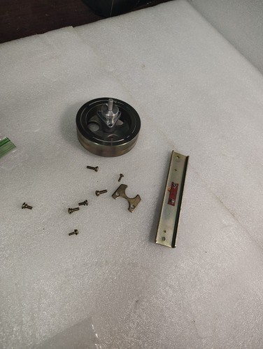 TEAC A-3300 SX reel to reel flywheel assembly