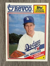 1988 Topps Revco Leaders #12 Orel Hershiser - Los Angeles Dodgers