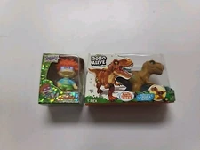 ZURU Mini Brands  RUGRATS METALLIC And ROBO ALIVE T-REX  CHUCKIE NICKELODEON 