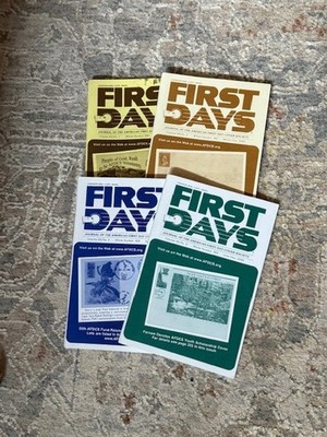 First Days Journal of American First Day Cover Society 2000 volume 45/No 1-4