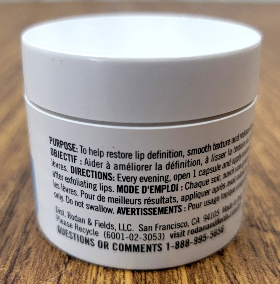 Rodan + Fields Redefine Lip Renewing Serum 59 Capsules New NOT SEALED 1 Missing - Image 2 of 4