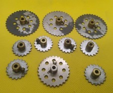 Vintage Meccano Erector Set Sprocket Gear Lot of 10