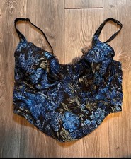 Savage X Fenty Floral Rush Bustier Corset Size XL NWOT