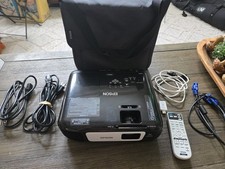 Epson EX9210 Full HD Projector 3400 Lumens - Lamp Timer : EUC w/ Case Remote