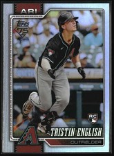 Topps 2026 Topps #346 Tristin English Rainbow Foil