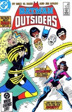 Batman and the Outsiders #20 VG 1985 Stock Image Low Grade