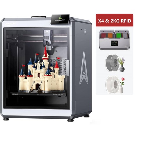 【Bundel】Creality K2 Plus 600mm/s High Speed 3D Printer & Space PI X4 & Filament