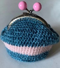 Handmade Coin Purse Crocheted