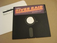 River Raid by Activision Commodore 64 Game - Tested and Working image