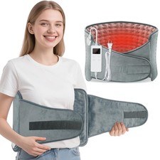 Heating Pad for Back Pain Relief, 12"x24" 20" Large Electric Heating Pad for ...