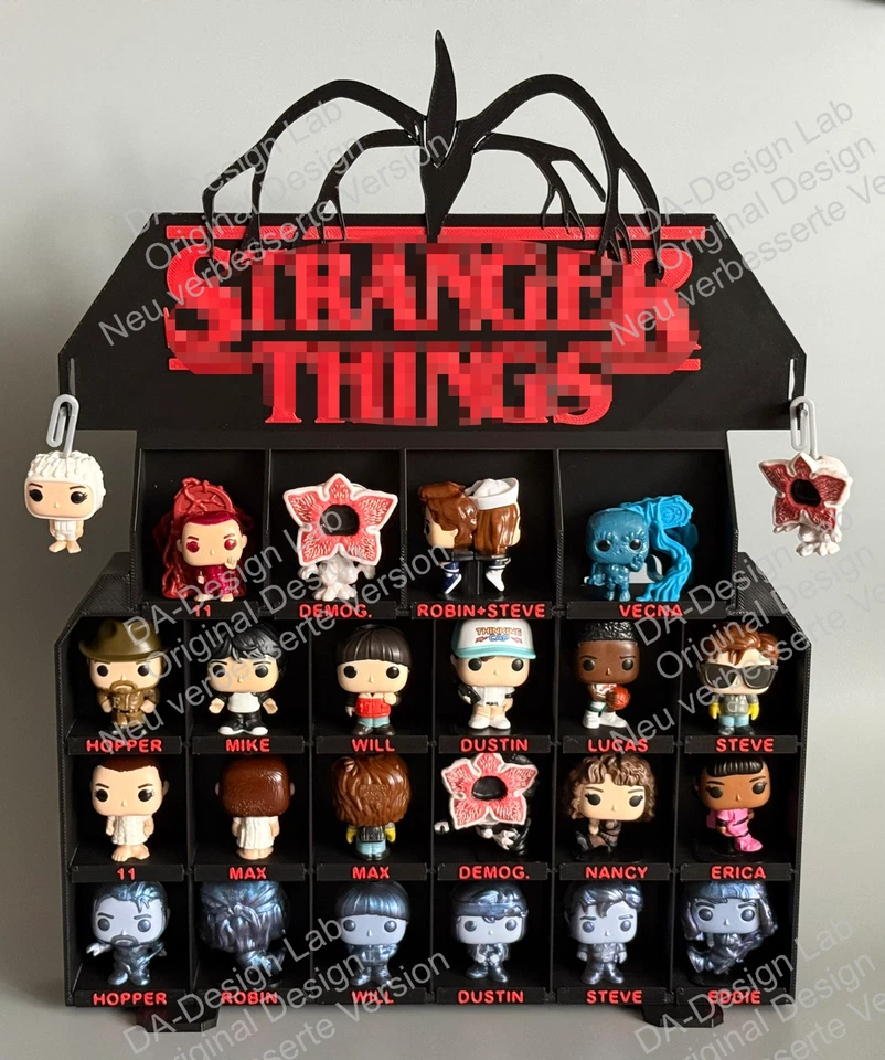 DA-DESIGN LAB Kinder Joy Stranger Things Ständer | Verbesserte Version | Original DA-DesignLab