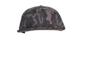 Camouflage Hat Cap Snap Back Mens One Size Black Army Stretch Summer Breathable